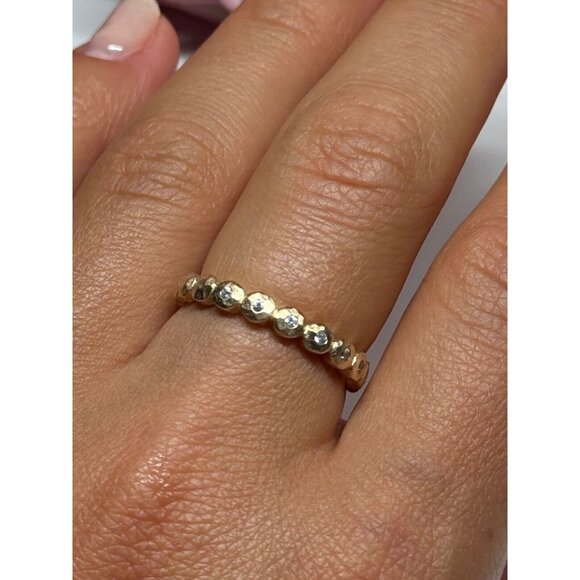 Chic Gold-Tone Women's Ring - Picture 4 of 8